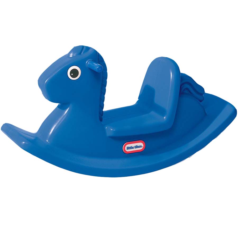 Little tikes αλογάκι κουνιστό rocking horse -primary blue 1672 - Little tikes