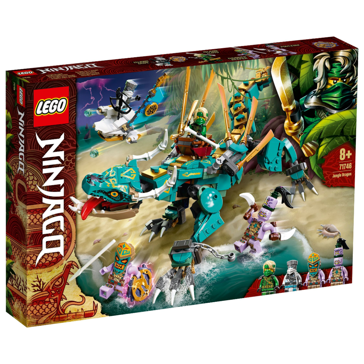 Lego ninjago δράκος της ζούγκλας 71746 - Lego, Lego Ninjago