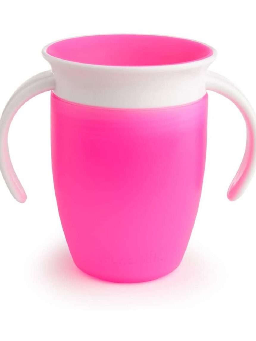 Munchkin εκπαιδευτικό ποτηράκι με λαβές miracle pink - Munchkin