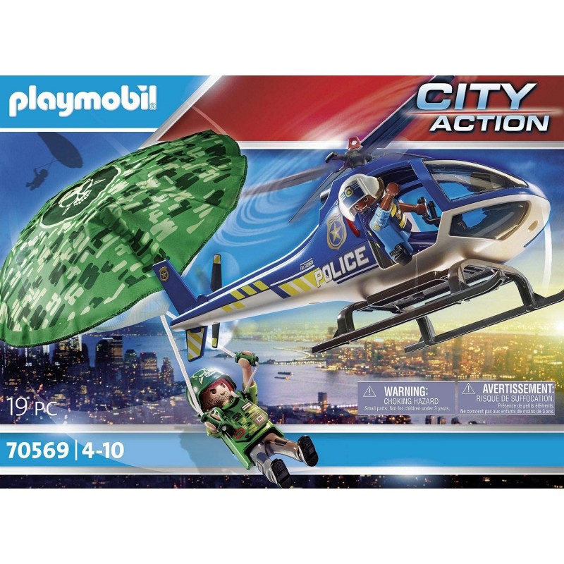 Playmobil city action εναέρια αστυνομική καταδίωξη 70569 - Playmobil, Playmobil City Action