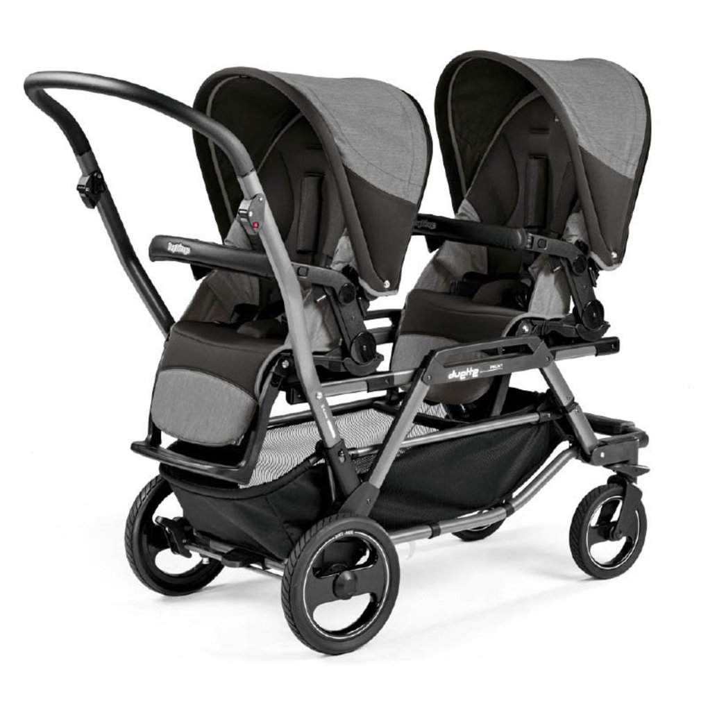 Peg perego καρότσι διδύμων duette piroet city grey - Peg-Pérego