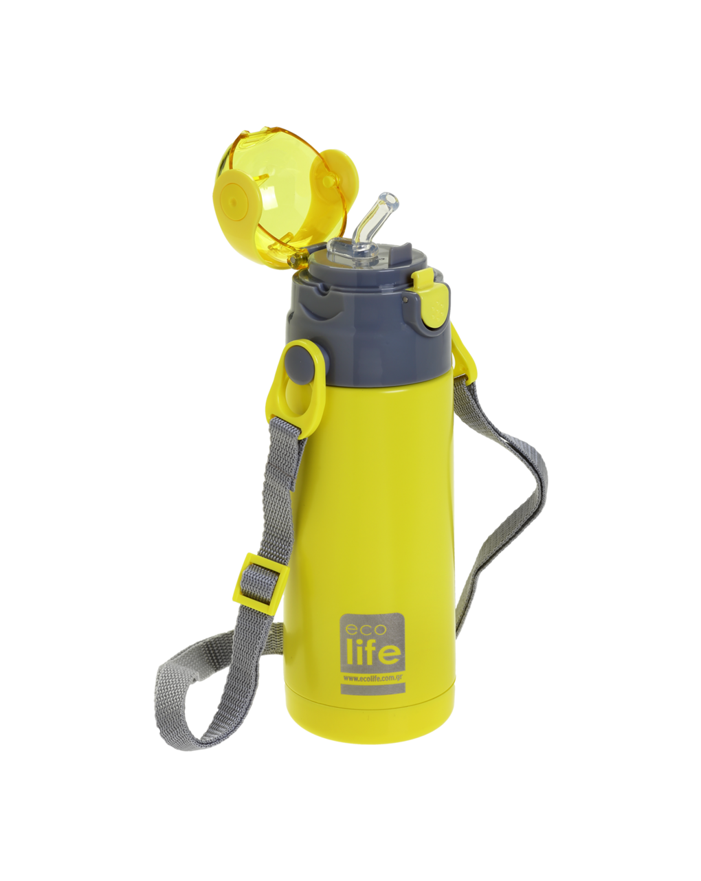 Ecolife kids θερμός κίτρινο 400ml - Ecolife