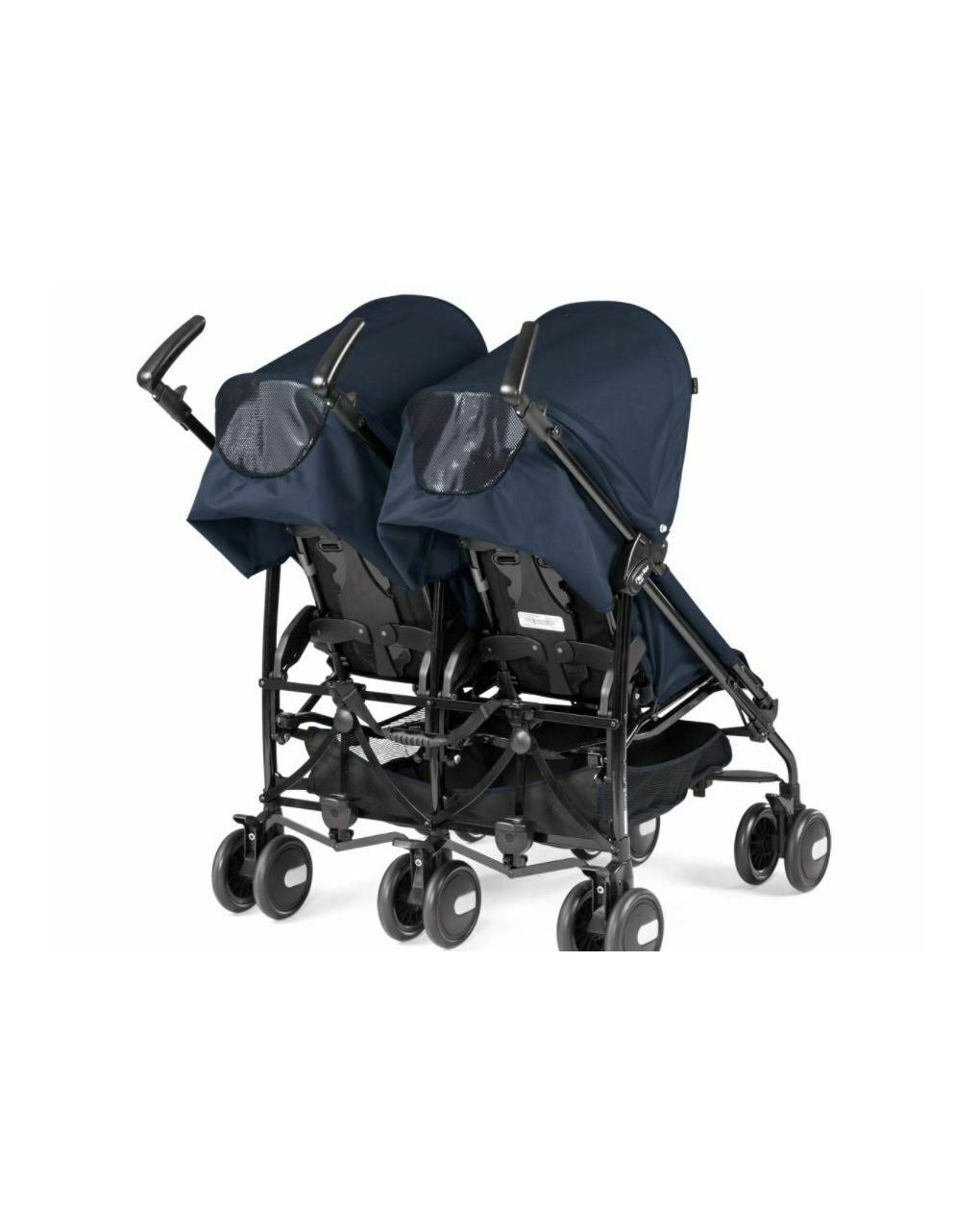 Peg perego ελαφρύ καρότσι διδύμων pliko mini twin class navy - Peg-Pérego