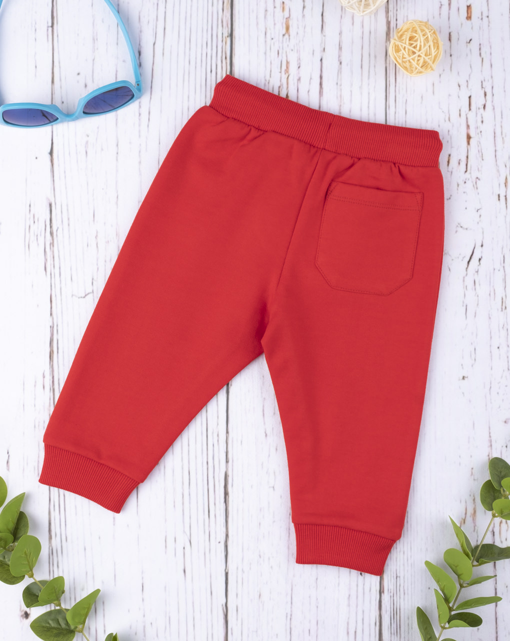 παντελόνι φόρμας κόκκινο για αγόρι 686175 - Prénatal