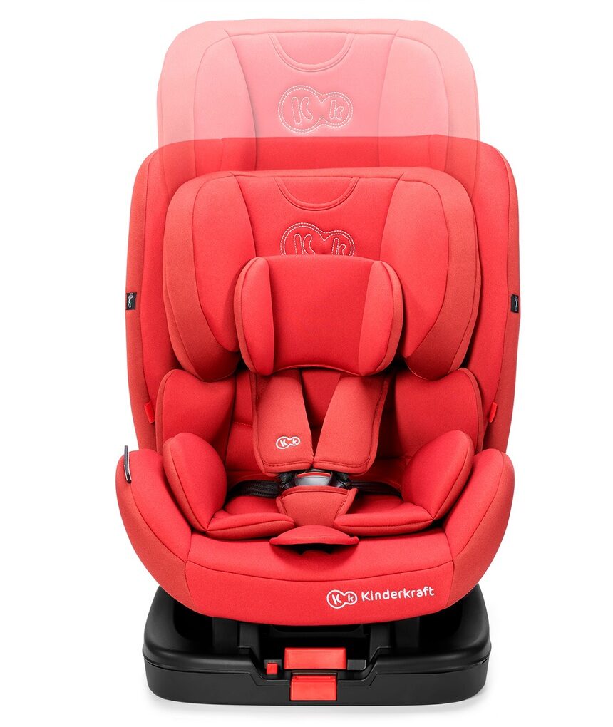 Kinderkraft κάθισμα αυτοκινήτου vado with isofix system red - Kinderkraft