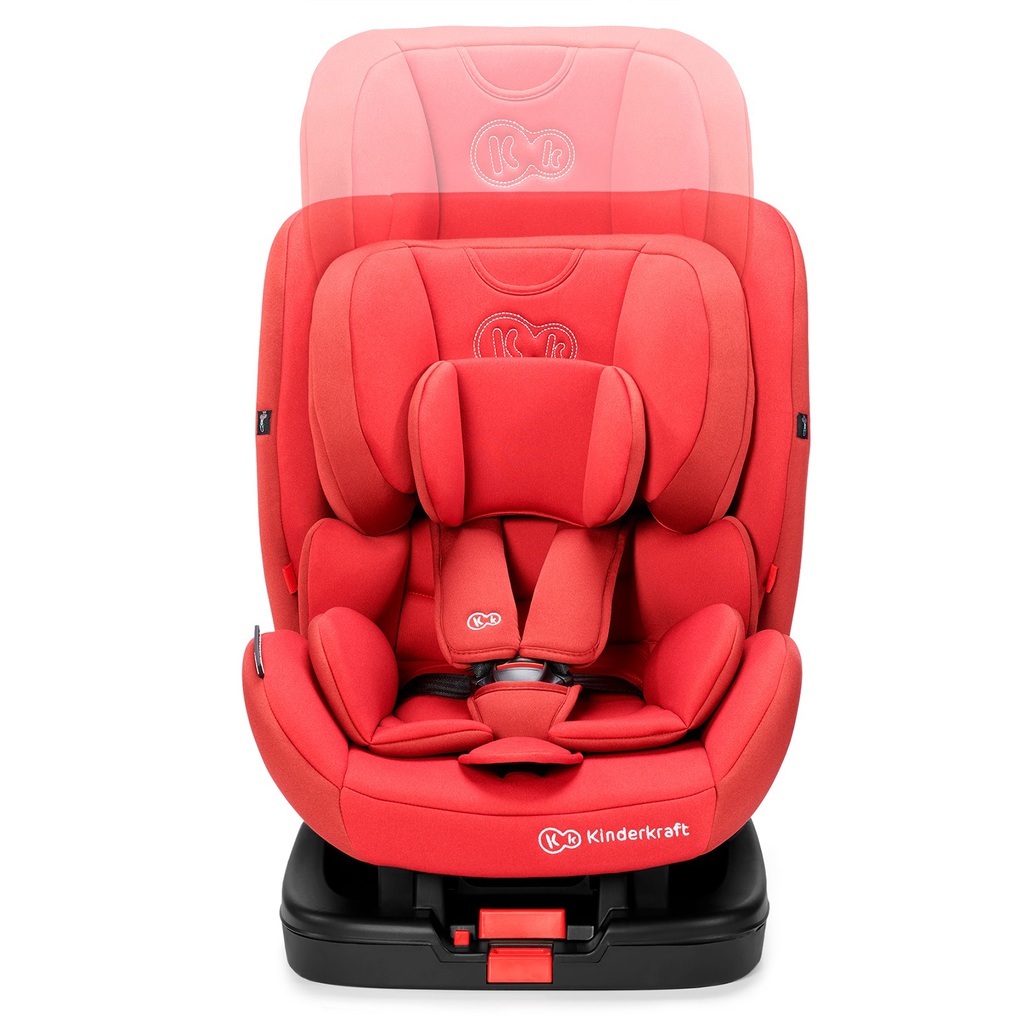 Kinderkraft κάθισμα αυτοκινήτου vado with isofix system red - Kinderkraft