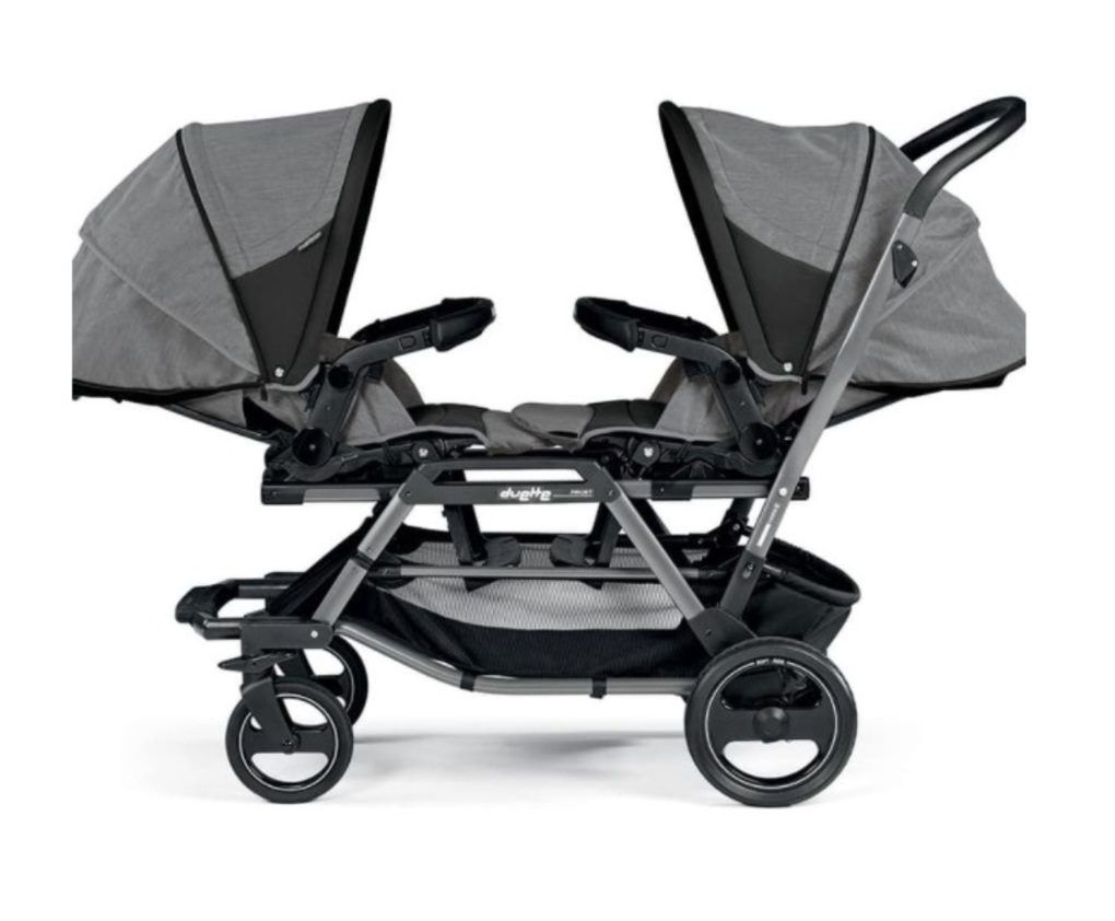 Peg perego καρότσι διδύμων duette piroet city grey - Peg-Pérego