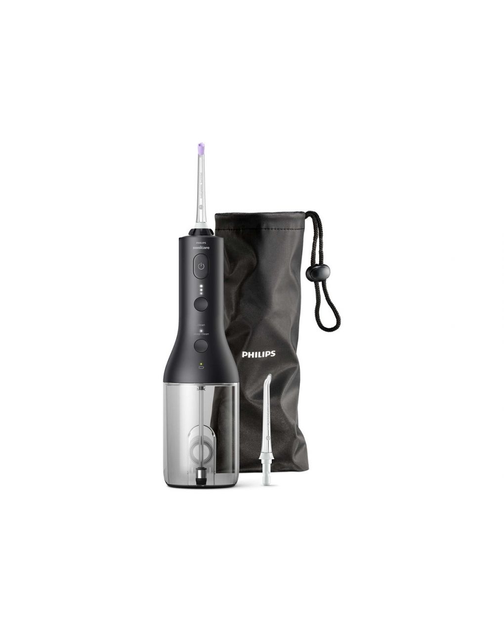 Philips sonicare ηλεκτρικό oδοντικό nήμα, power flosser 3000 hx3806/33 black - Philips Sonicare