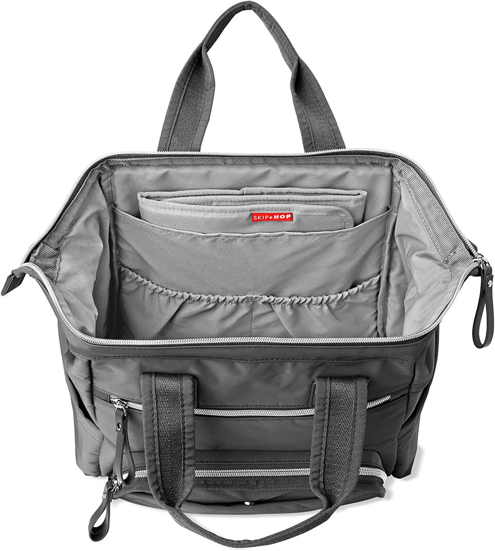 Skip hop τσάντα αλλαξιέρα mainframe diaper backpack charcoal - SKIP HOP