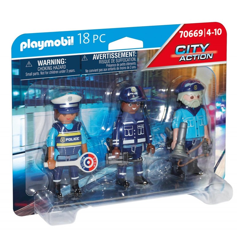 Playmobil city action ομάδα αστυνόμευσης 70669