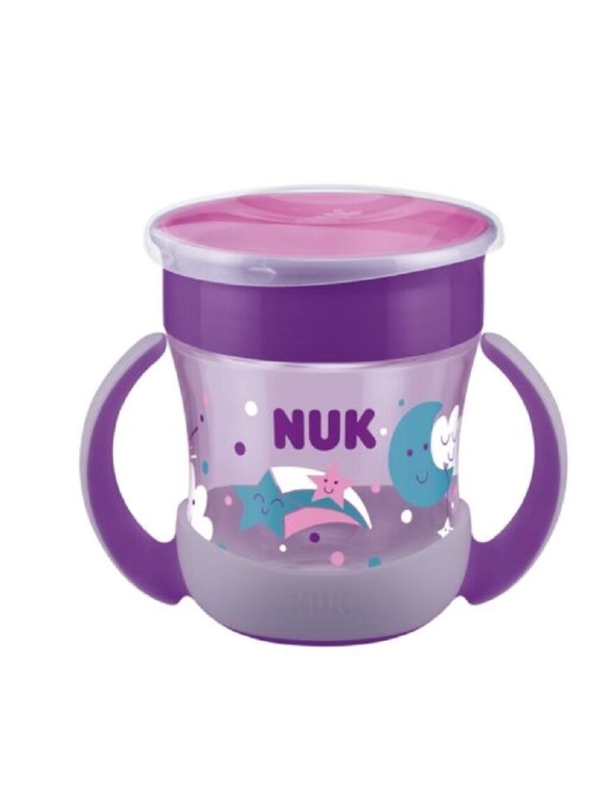 Nuk εκπαιδευτικό ποτηράκι evolution mini magic cup 6m+ night blue - Nuk