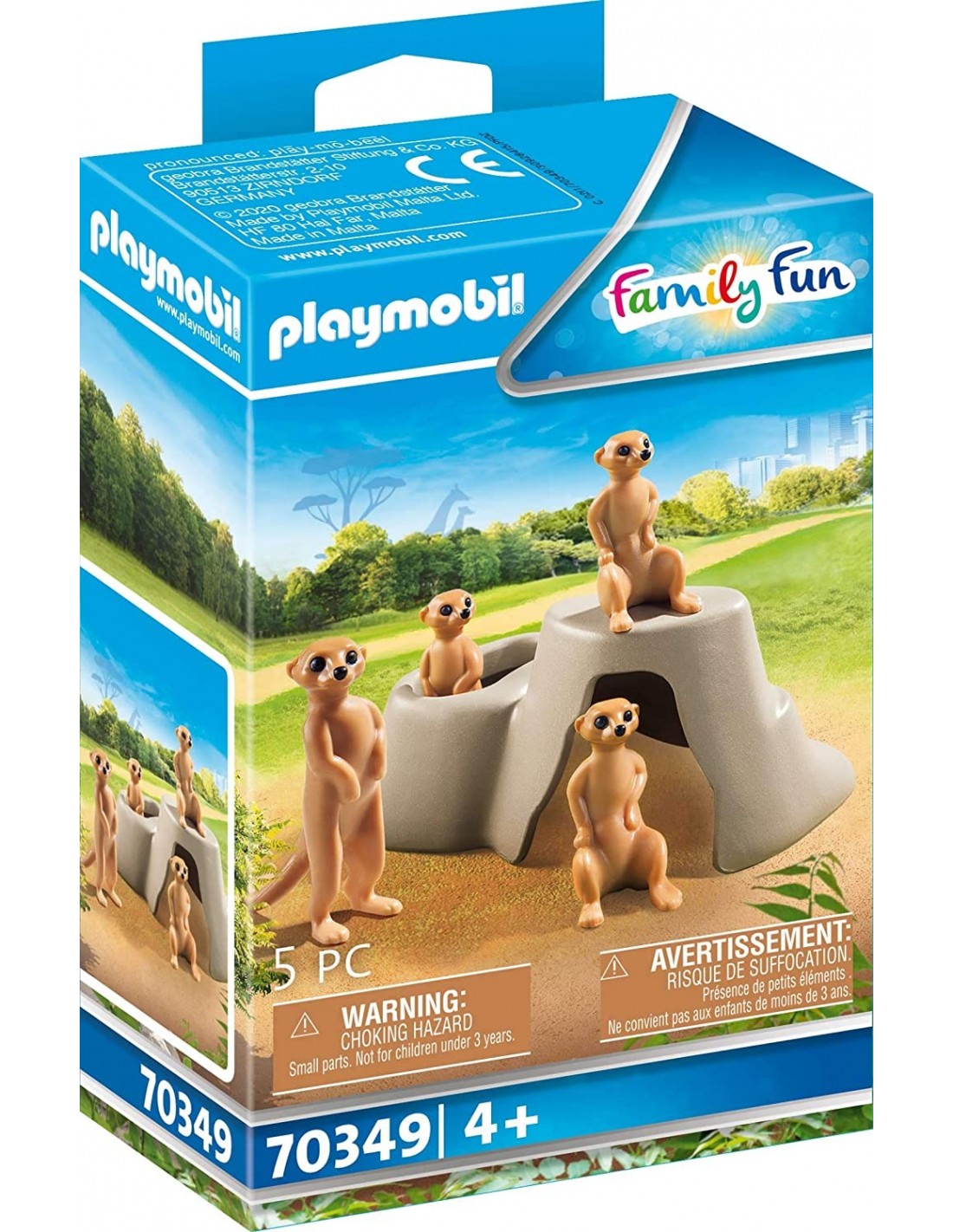 Playmobil family fun σουρικάτες 70349 - Playmobil, Playmobil Family Fun