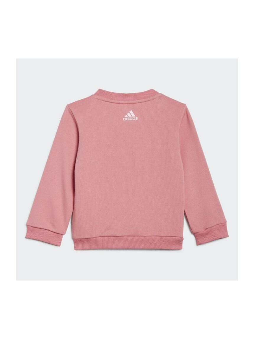 Adidas σετ φόρμας essentials ροζ/γκρι για κορίτσι gs4279 - Adidas