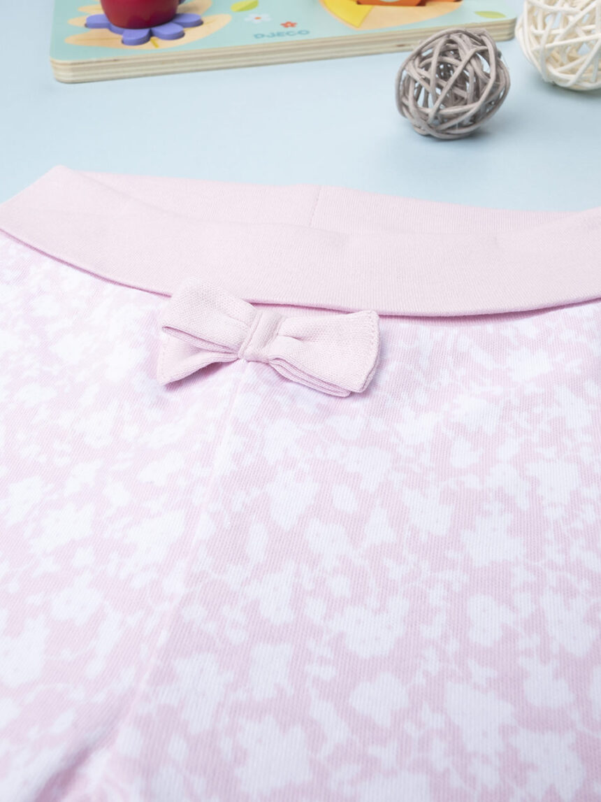 βρεφικό παντελόνι φόρμας ροζ για κορίτσι - Prénatal