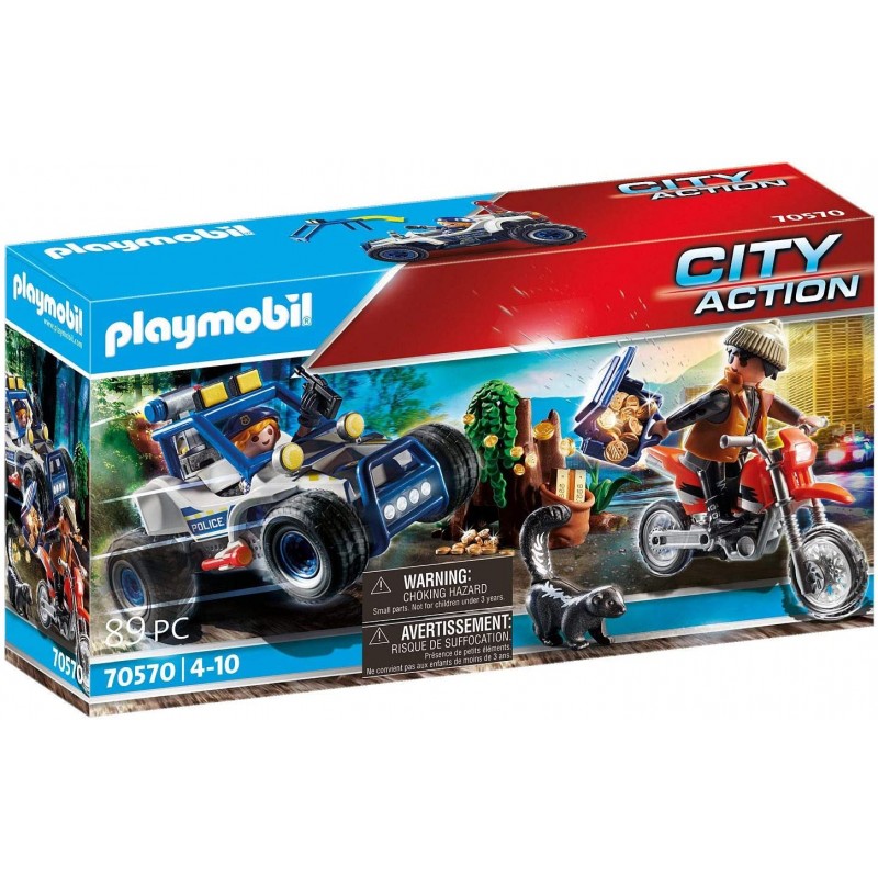 Playmobil city action αστυνομική καταδίωξη off-road 70570 - Playmobil, Playmobil City Action