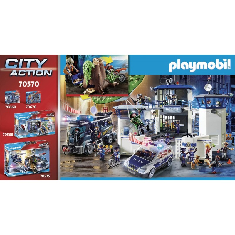 Playmobil city action αστυνομική καταδίωξη off-road 70570 - Playmobil, Playmobil City Action