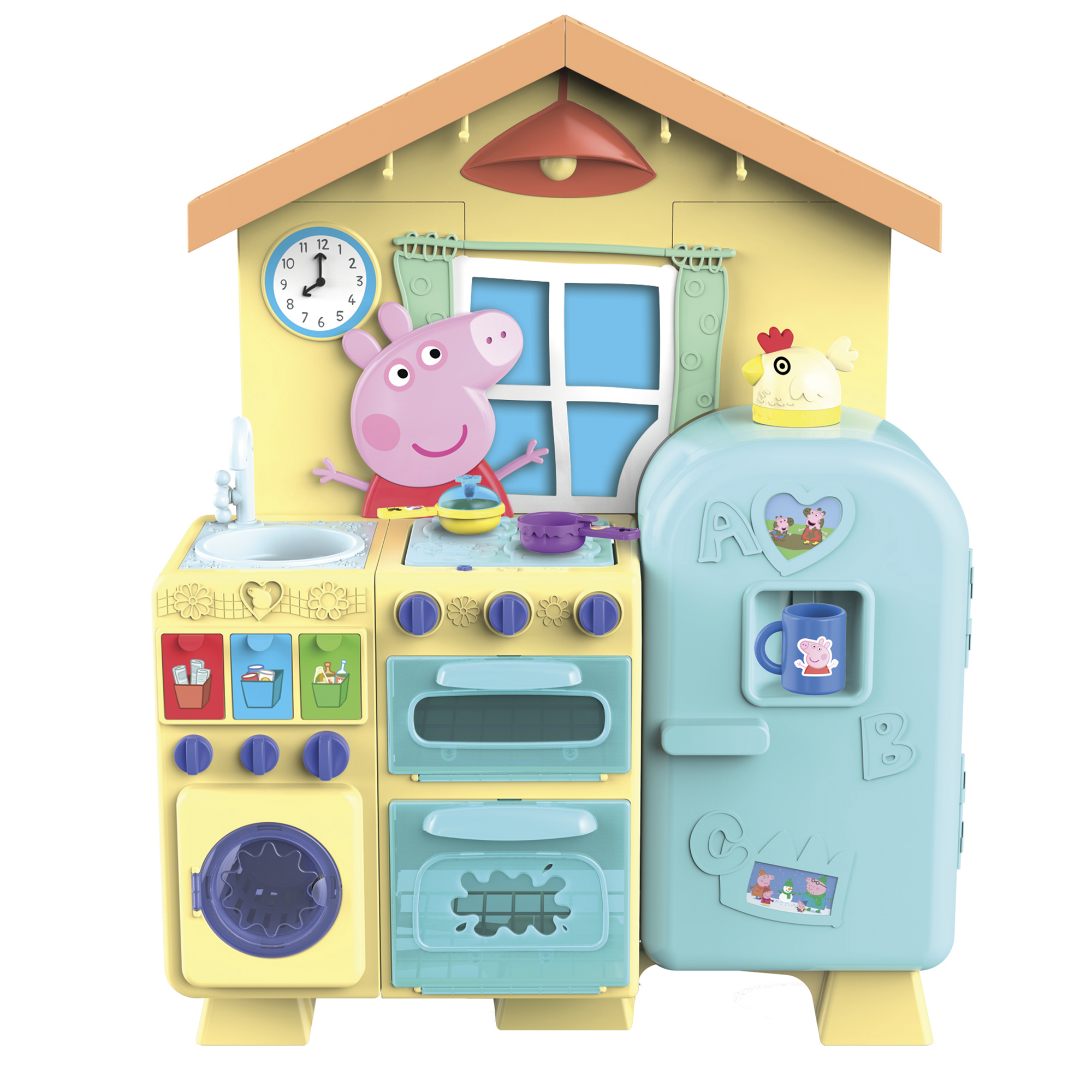 Peppa pig κουζίνα με πολλά αξεσουάρ και ήχους hdg1680948 - Peppa Pig