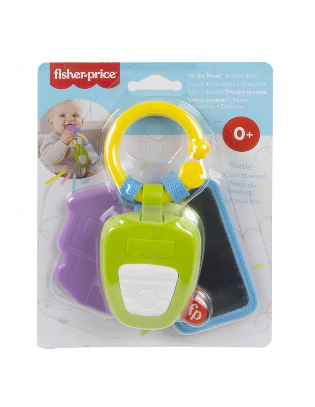 Fisher-price hit the road activity keys κλειδάκια κουδουνίστρα και οδοντοφυΐα gww64 - Fisher-Price