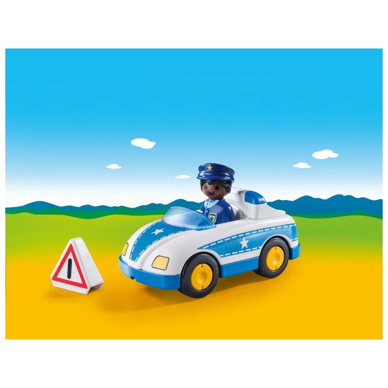 Playmobil 1.2.3 περιπολικό αστυνομίας 9384 - Playmobil, Playmobil 1.2.3