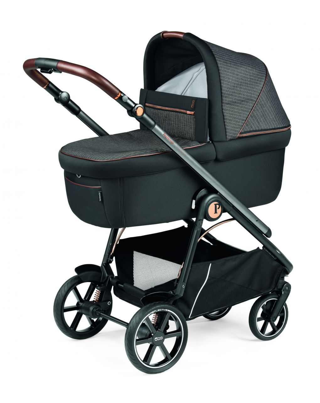 Peg perego πολυκαρότσι veloce lounge modular 3 in 1 fiat 500 edition - Peg-Pérego