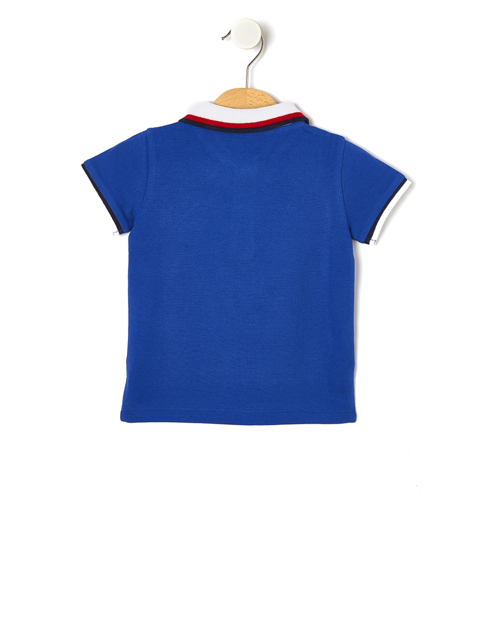 T-shirt πόλο πικέ μπλε για αγόρι - Prénatal
