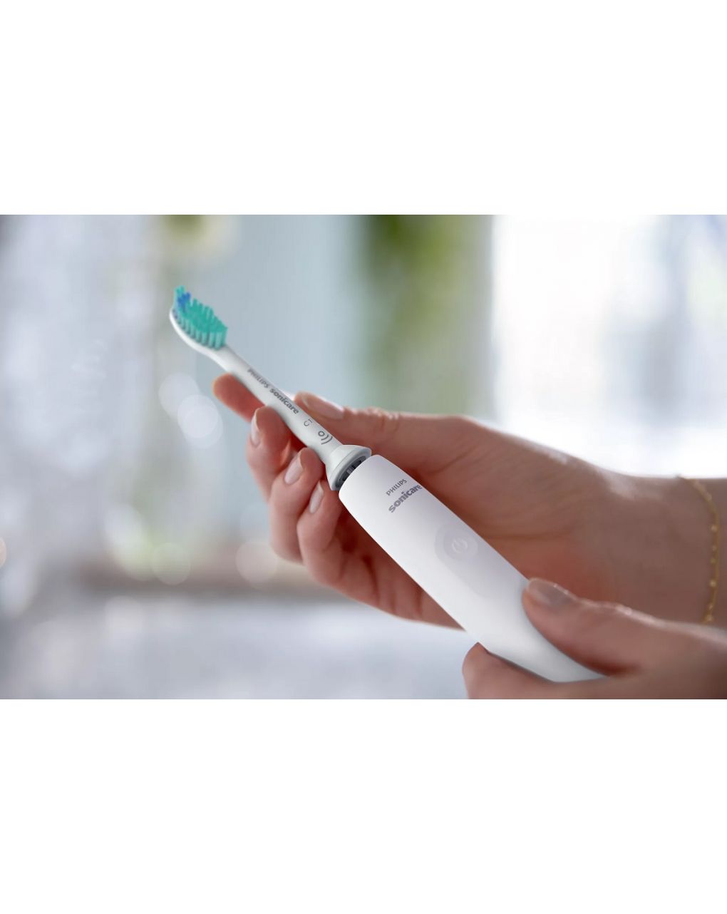 Philips sonicare ηλεκτρική οδοντόβουρτσα  3100 series hx3671/13 white - Philips Sonicare