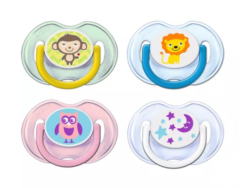 Avent classic pacifiers σιλικόνης 0-6 μ 2τμχ - Philips Avent