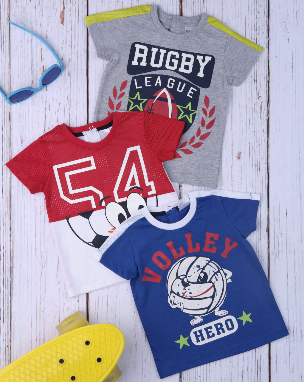 T-shirt rugby league για αγόρι - Prénatal