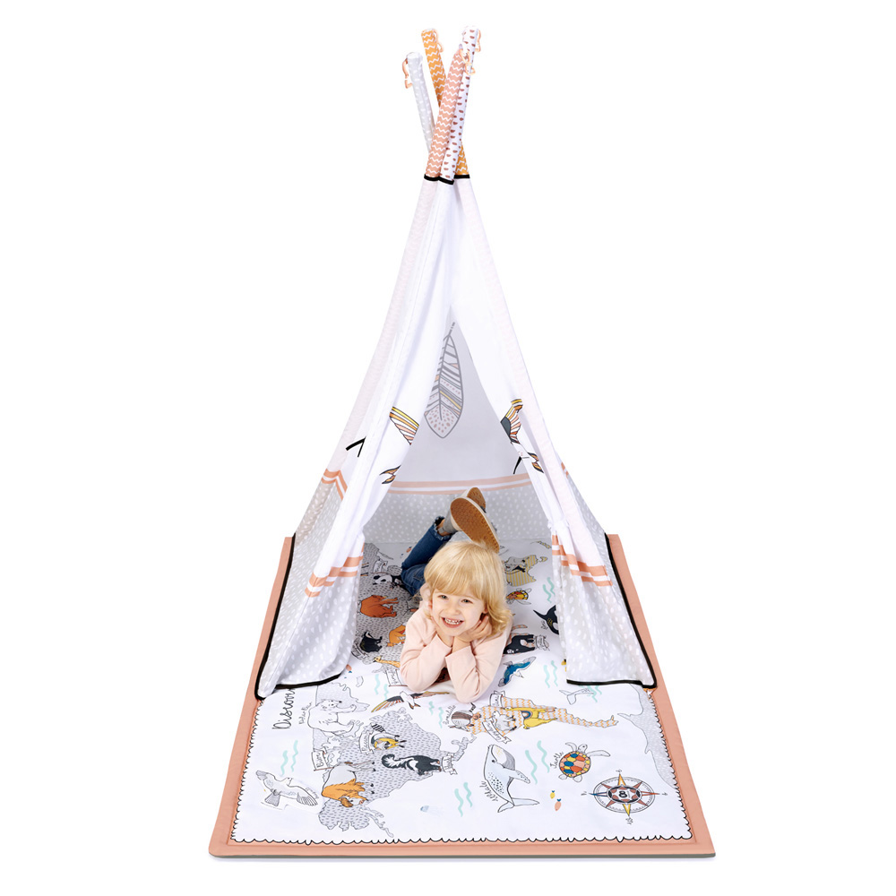 Kinderkraft σκηνή-χαλί playmat tippy kptipp00mul0000 - Kinderkraft