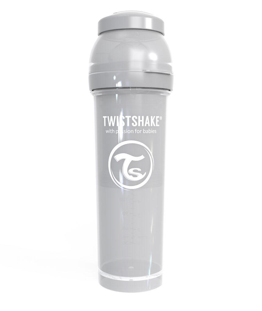 Twistshake μπιμπερό κατά των κολικών 330ml pastel grey - Twistshake