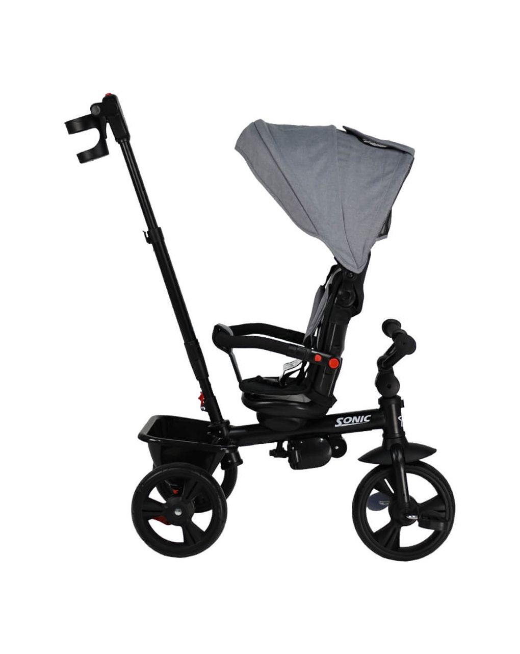 Bebe stars πτυσσόμενο τρίκυκλο sonic 360° grey - Bebe Stars