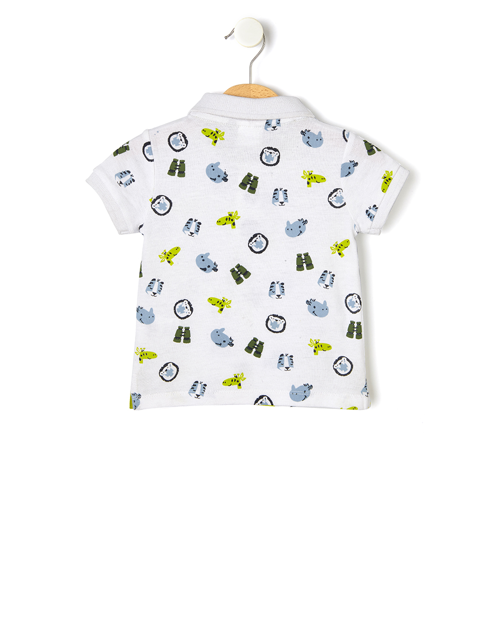 T-shirt πόλο πικέ σαφάρι για αγόρι - Prénatal