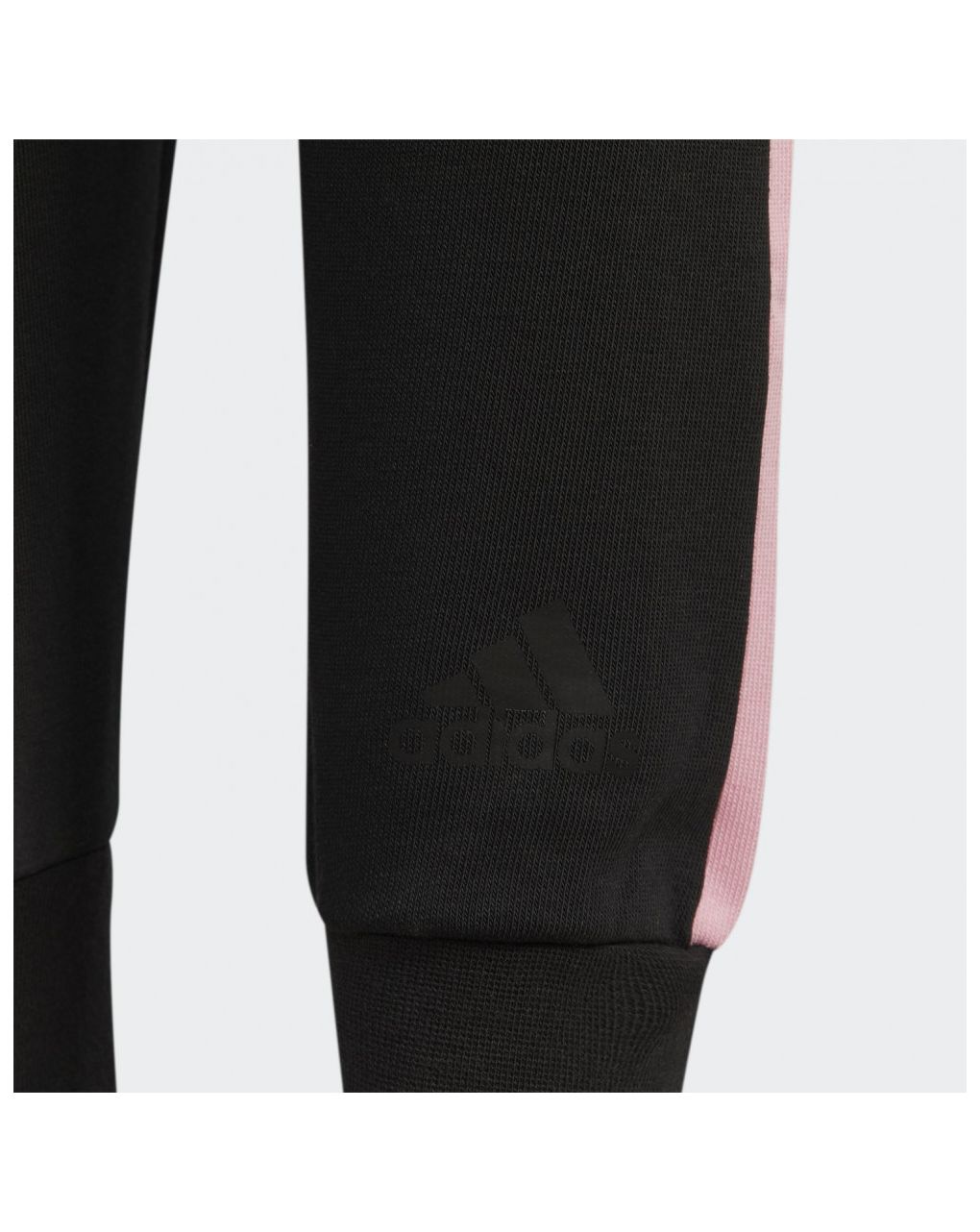 Adidas παντελόνι φόρμας aeroready badge of sport μαύρο για κορίτσι h40261 - Adidas