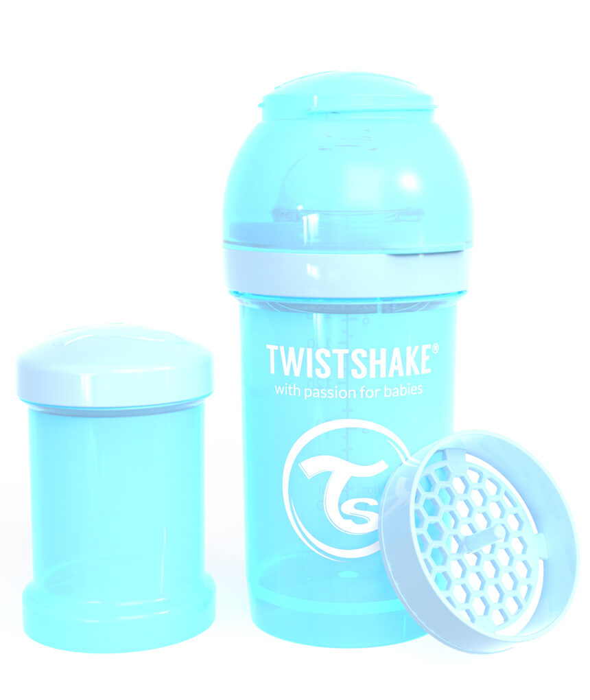 Twistshake μπιμπερό κατά των κολικών 180 ml pastel blue - Twistshake