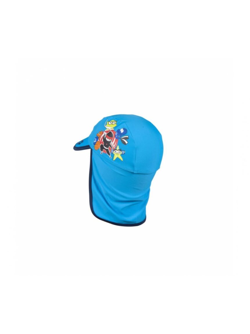 Arena παιδικό καπέλο με uv προστασία μπλε για αγόρι - Arena