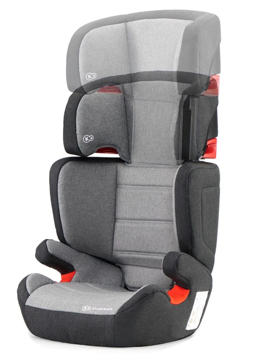 Kinderkraft παιδικό κάθισμα αυτοκινήτου junior isofix black grey - Kinderkraft