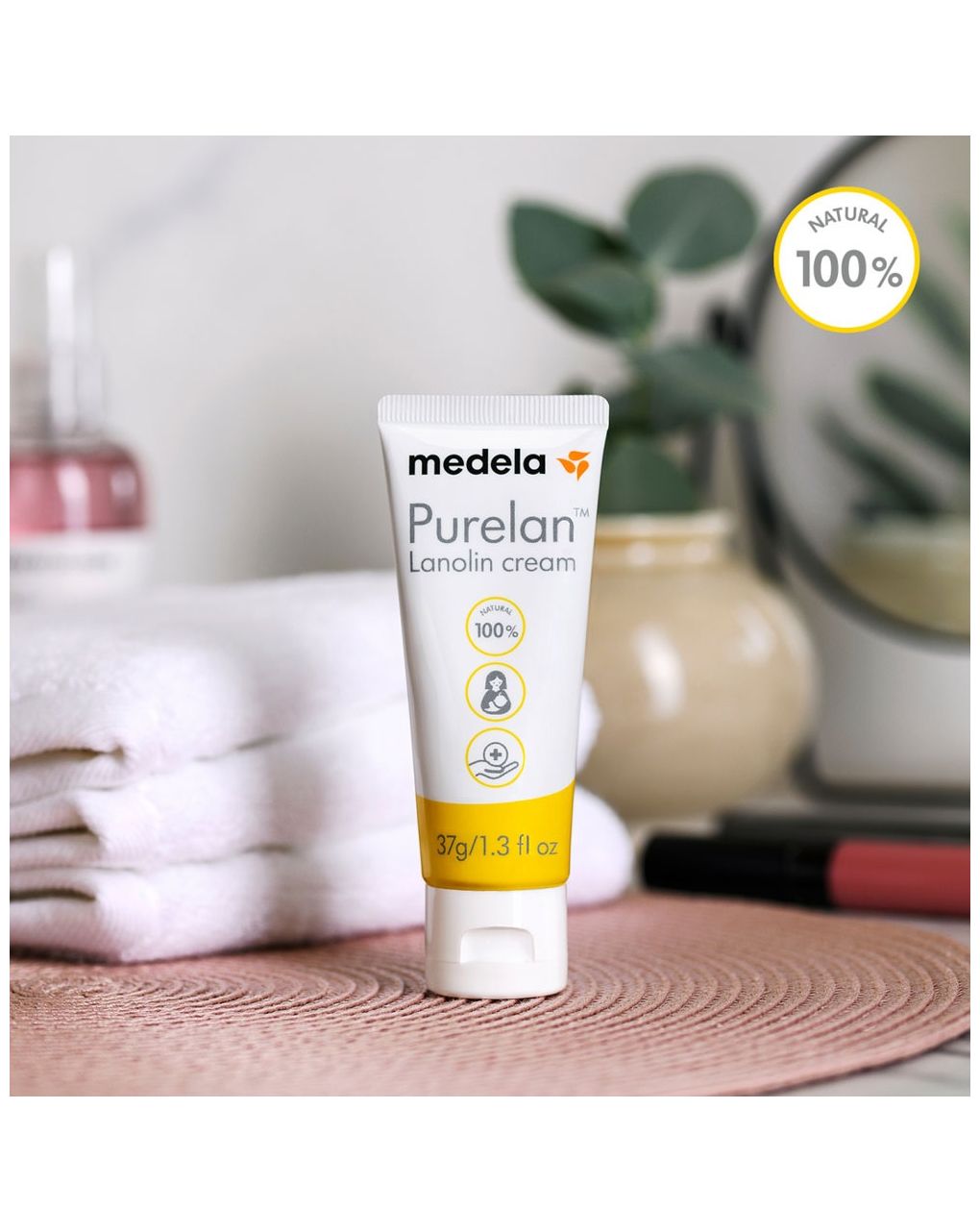 Medela κρέμα θηλών με λανολίνη purelan 37gr - Medela