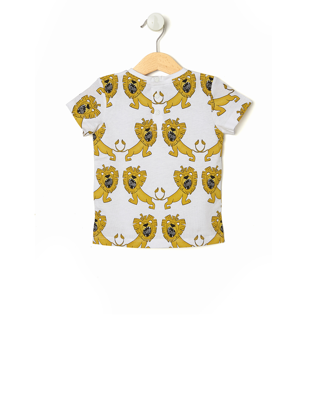 T-shirt λευκό με λιοντάρια για αγόρι - Prénatal