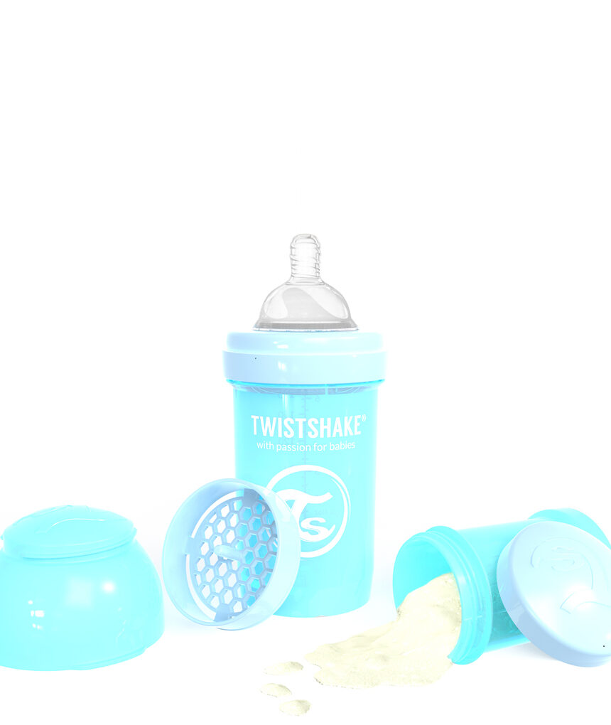 Twistshake μπιμπερό κατά των κολικών 180 ml pastel blue - Twistshake