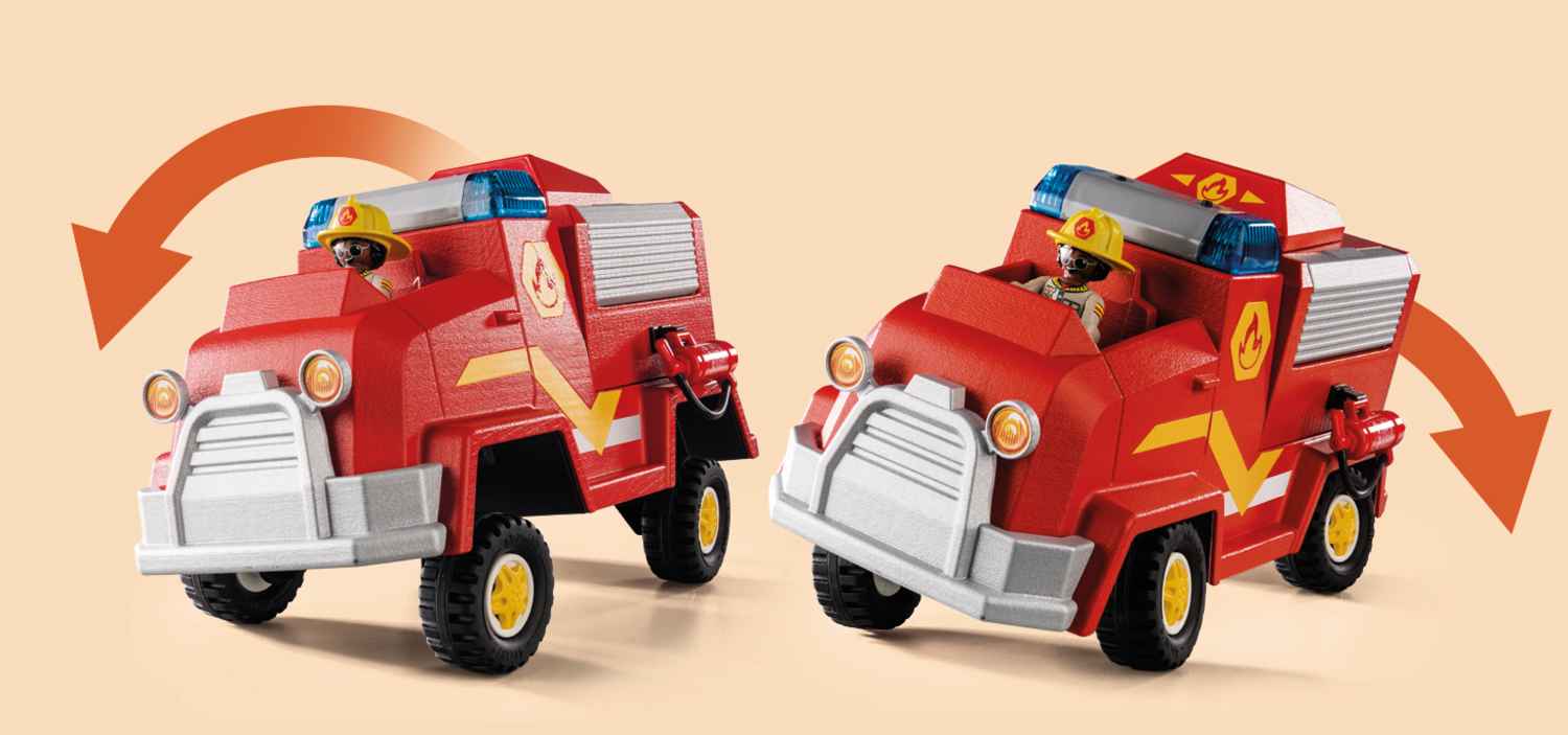 Playmobil duck on call - όχημα πυροσβεστικής με κανόνι νερού 70914 - Playmobil, Playmobil Duck On Call