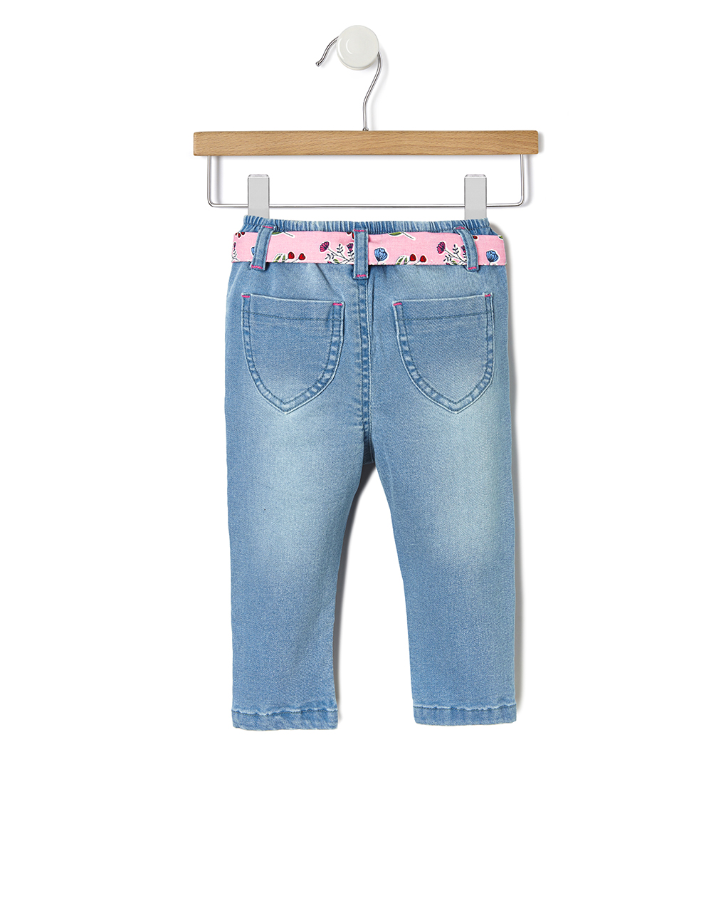 τζιν παντελόνι με κεντήματα για κορίτσι - Prénatal