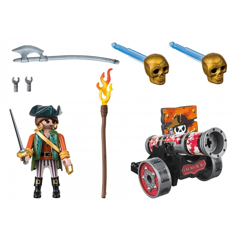 Playmobil pirates πειρατής με κανόνι 70415 - Playmobil, Playmobil Pirates