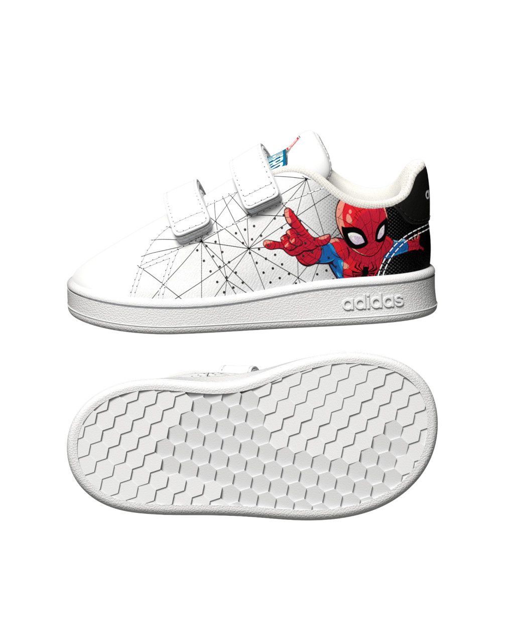 αθλητικά παπούτσια adidas advantage i fy9253 spiderman για αγόρι - Adidas