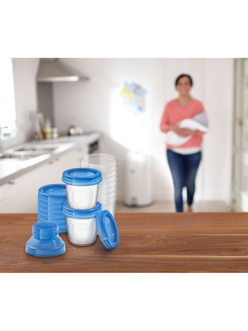 Avent δοχεία αποθήκευσης μητρικού γάλακτος 180ml - Philips Avent