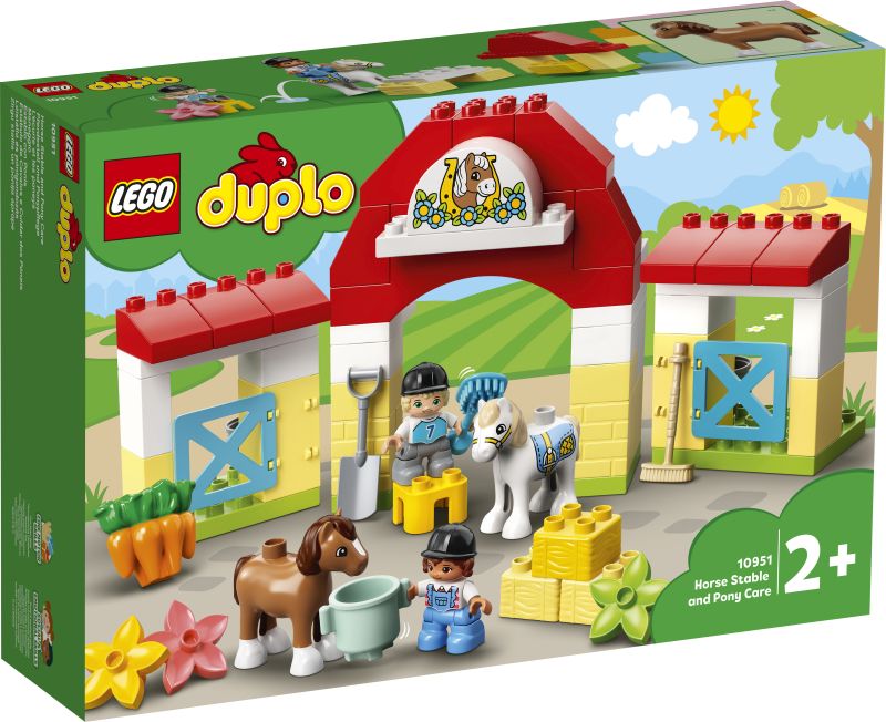 Lego duplo  στάβλος αλόγων και φροντίδα των πόνυ  10951 - Lego, LEGO DUPLO