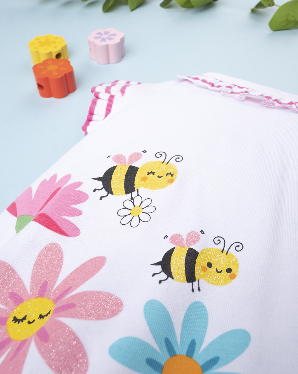 βρεφικό φορμάκι με μελισσούλες για κορίτσι - Prénatal