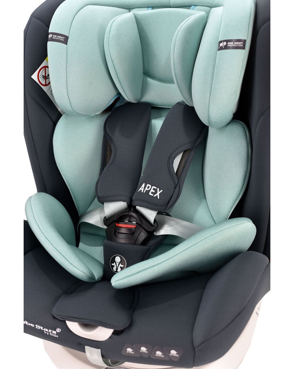 Bebe stars κάθισμα αυτοκινήτου apex 360° isofix mint - Bebe Stars