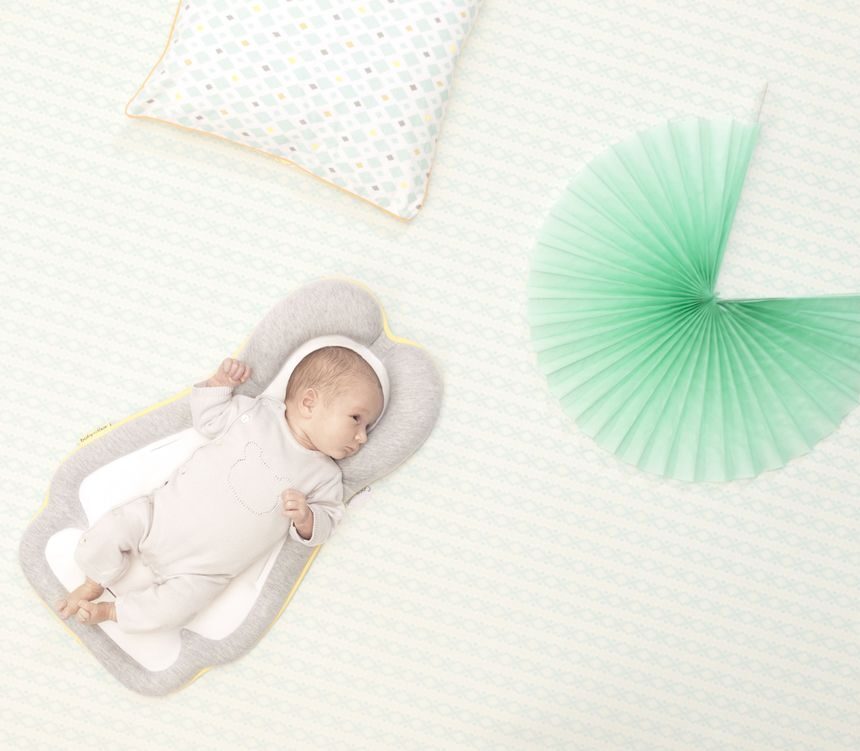 Babymoov μαξιλάρι/φωλιά μωρού cosymorpho ανοιχτό γκρι - Babymoov