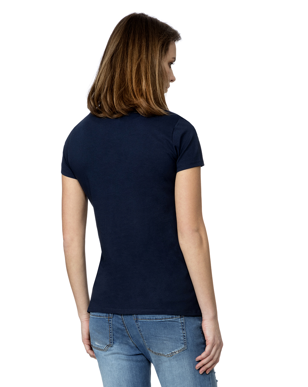 γυναικείο t-shirt σε μπλε σκούρο με τσεπάκι you and me - Prénatal