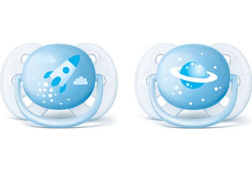 Avent πιπίλες ultra soft διάστημα 0-6m, σετ των 2 - Philips Avent